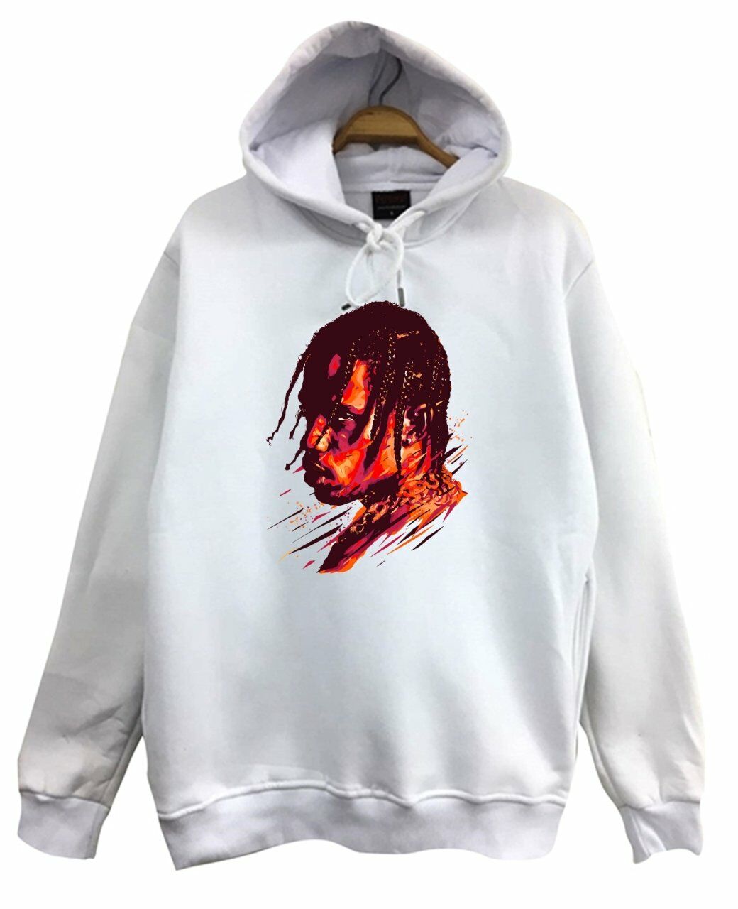 Travis Scott Astroworld Baskılı Sweatshirt
