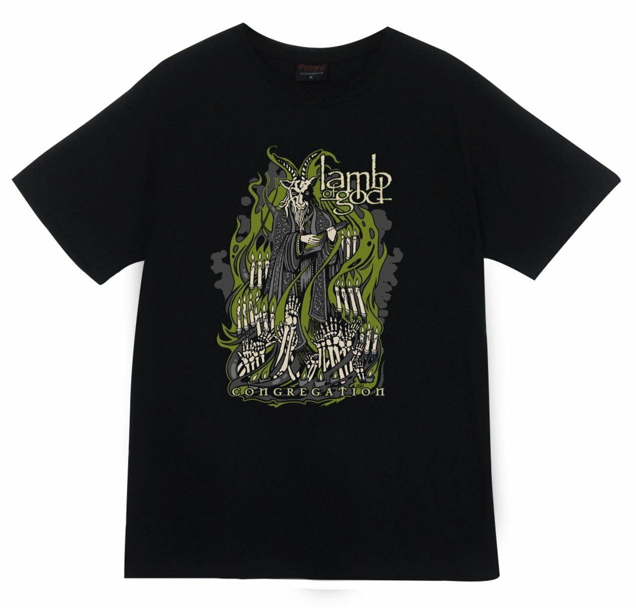 Lamb Of God Baskılı T-shirt