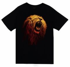 Aslan Baskılı T-shirt