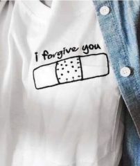 I Forgive You - Sol Logo Baskılı Tişört