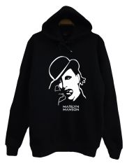 Marilyn Manson Baskılı Çocuk Sweatshirt