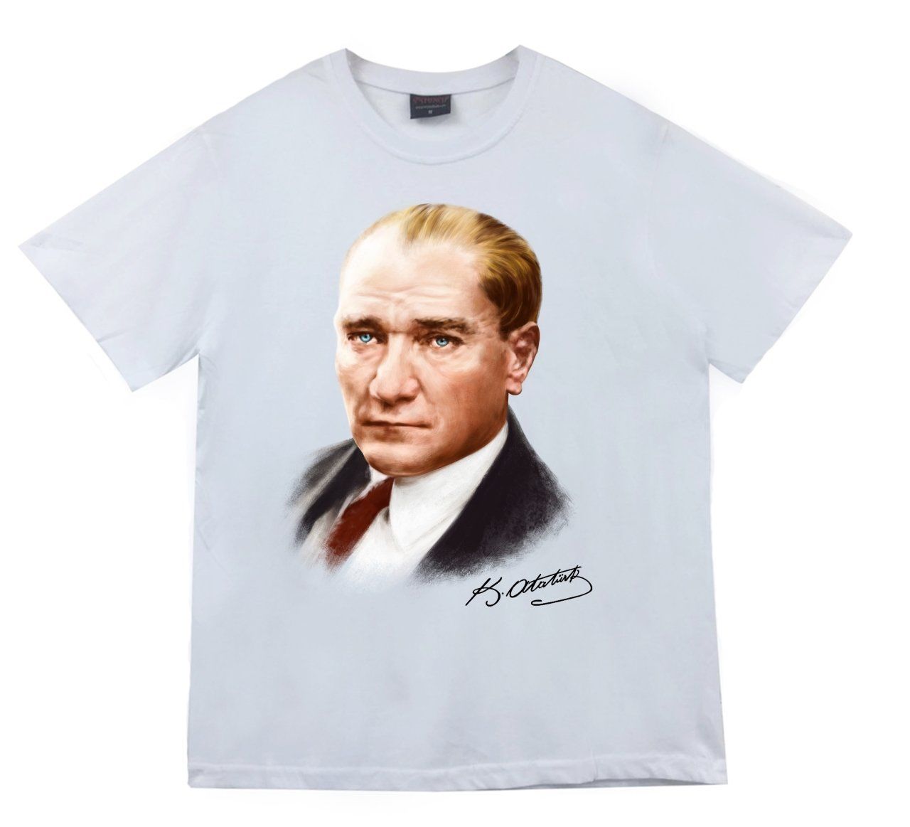 Gazi Mustafa Kemal Atatürk Baskılı T-shirt