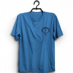 Kulaklık Kalp Ritim  Müzik Baskılı T-shirt