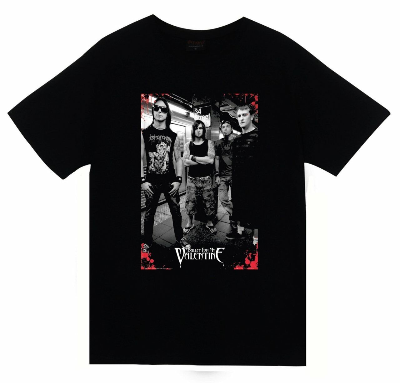 Bullet For My Valentine Baskılı T-shirt