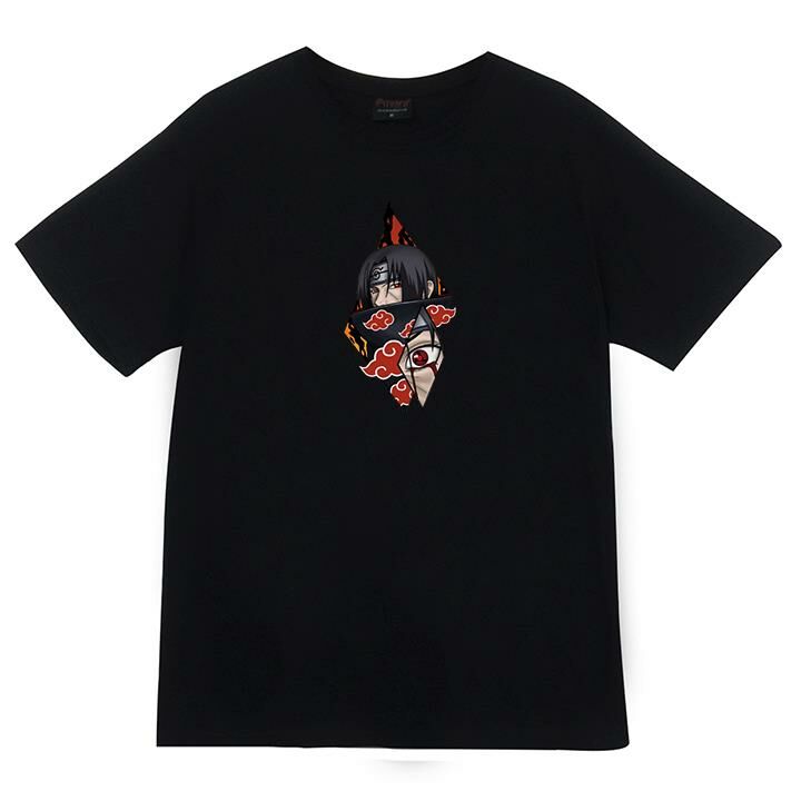 İtachi Uchika Anime Baskılı Tshirt