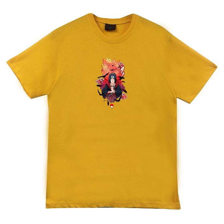 İtachi Uchika Anime Baskılı Tshirt