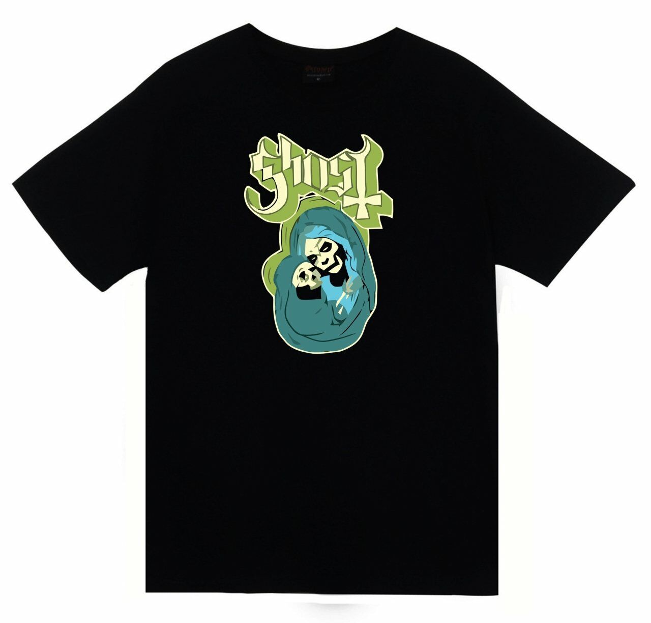 Ghost Baskılı T-shirt