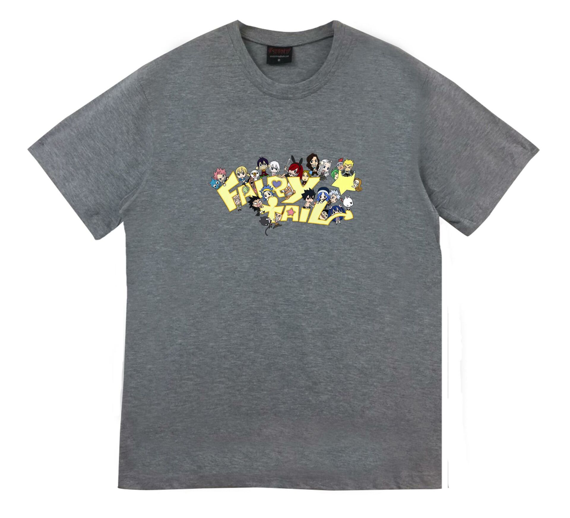 Fairy Tail Anime Baskılı Tshirt