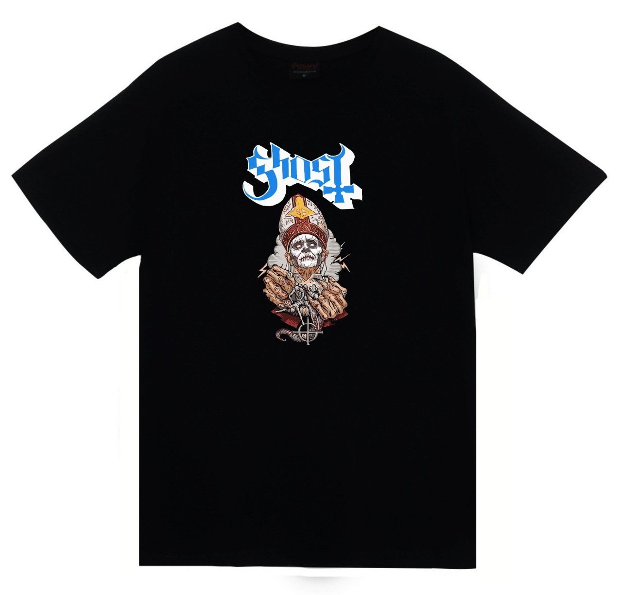 Ghost Baskılı T-shirt