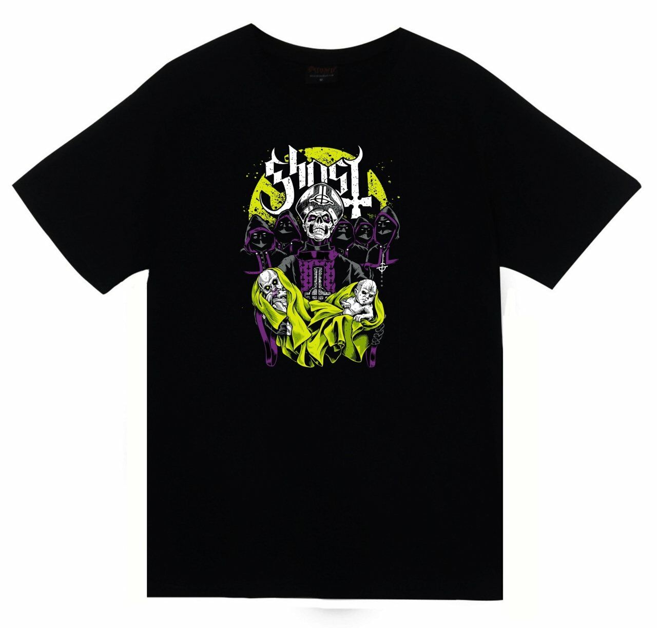 Ghost Baskılı T-shirt