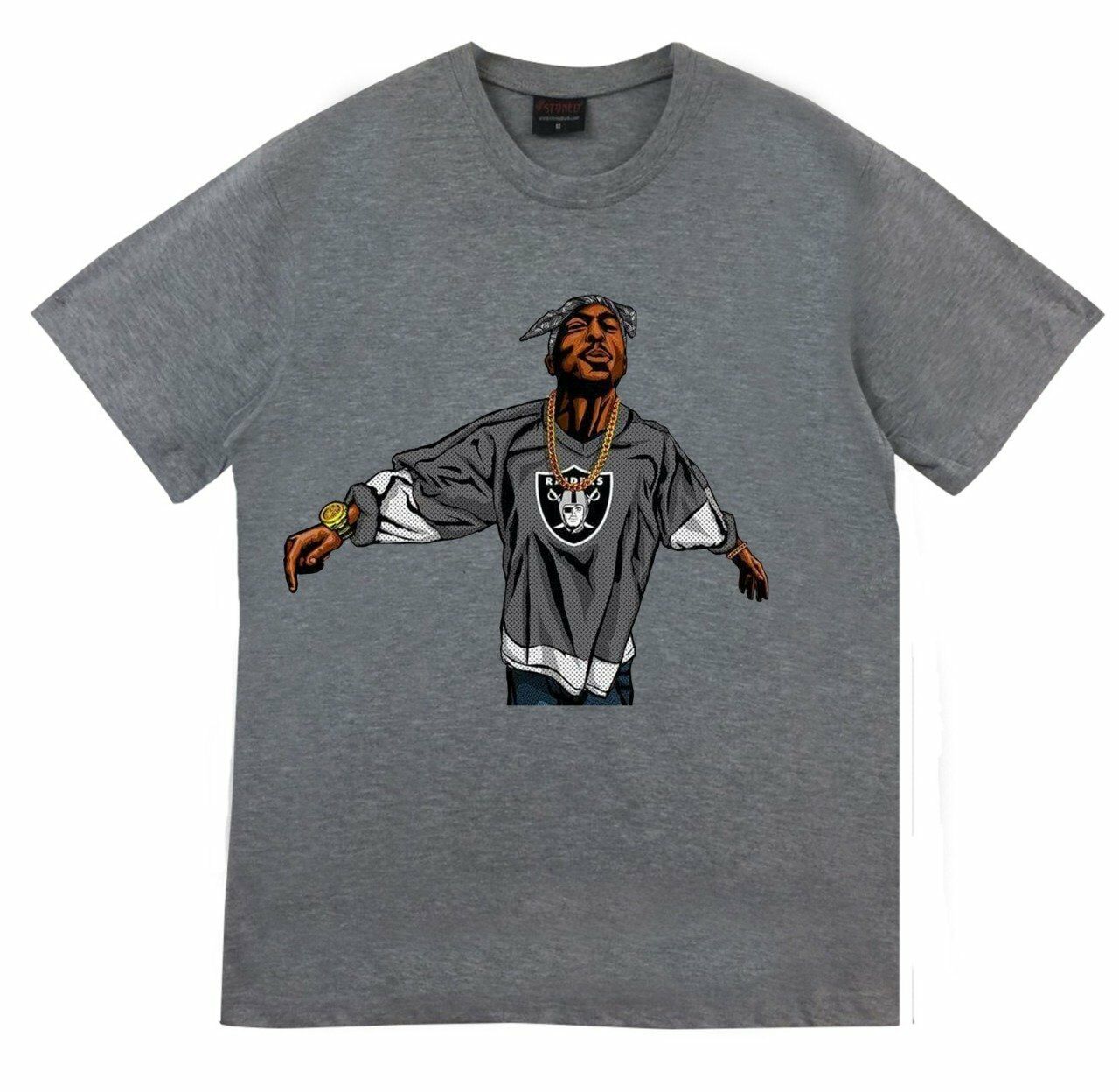 Tupac Shakur Tişört Baskılı T-shirt