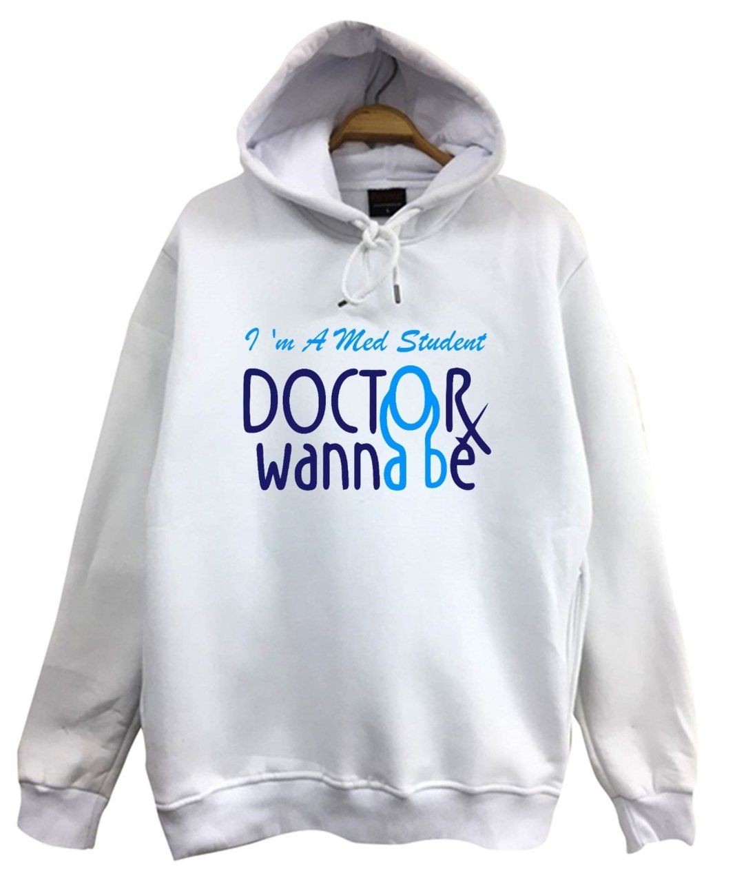 I Am A Med Student Doctor Wanna Be Baskılı Sweatshirt