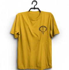 Kulaklık Kalp Ritim  Müzik Baskılı T-shirt