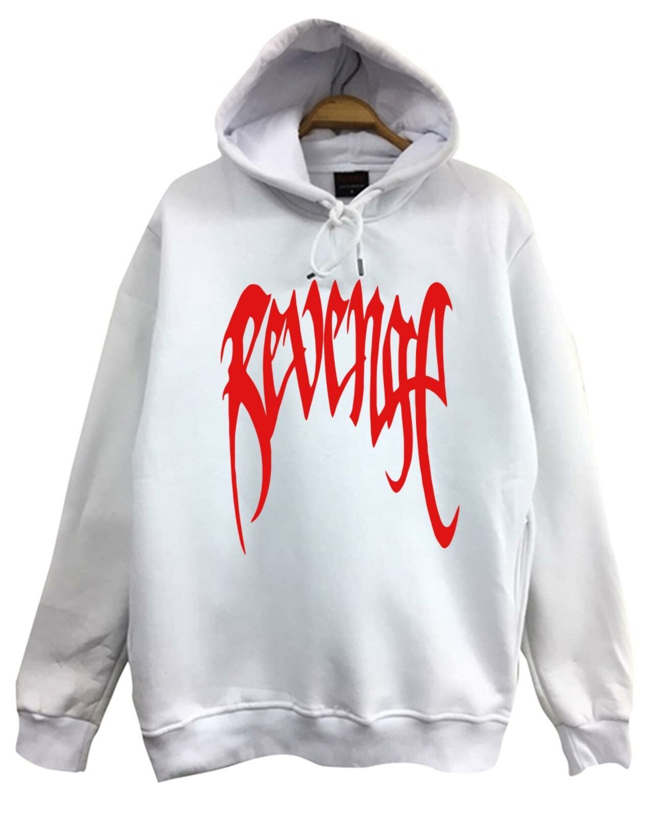XXXtentacion Revenge Baskılı Kapüşonlu Sweatshirt