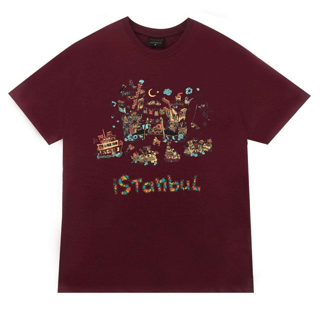İstanbul Baskılı T-shirt
