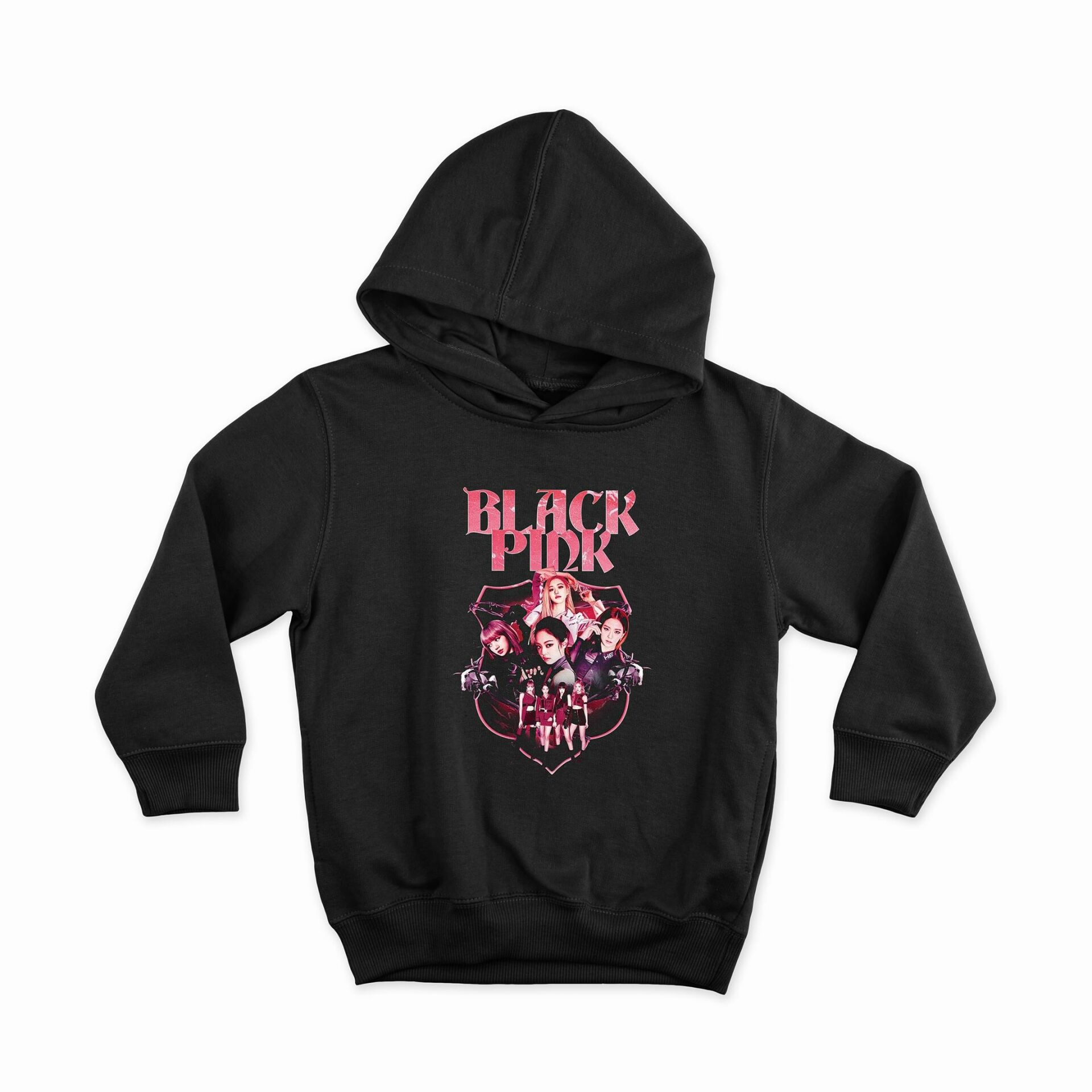 Blackpink ( KPop , Black Pink ) Özel Tasarım Kapüşonlu Unisex Sweatshirt