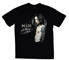 Him Baskılı T-shirt