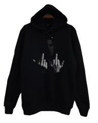 NF Baskılı Kapüşonlu Sweatshirt