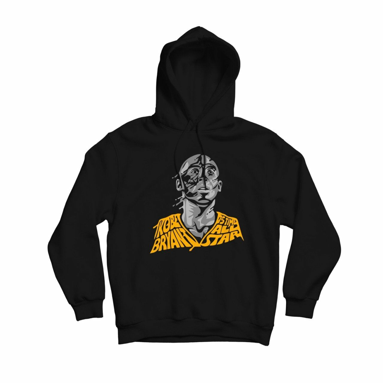 Kobe Bryant Baskılı Kapşonlu Sweatshirt