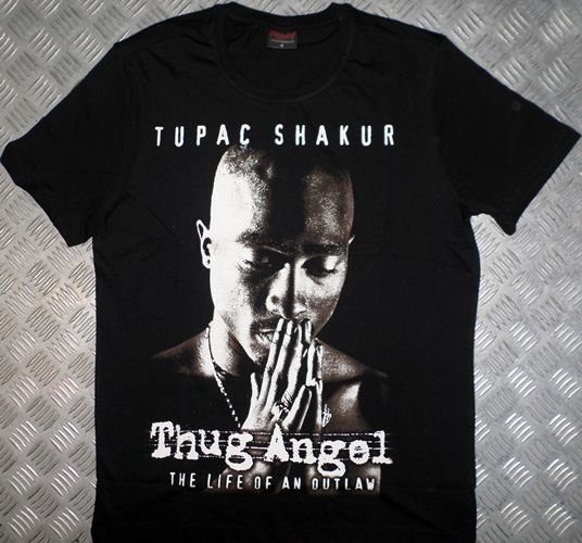 TUPAC Baskılı T-shirt