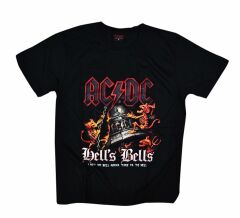 Ac-Dc Baskılı T-shirt