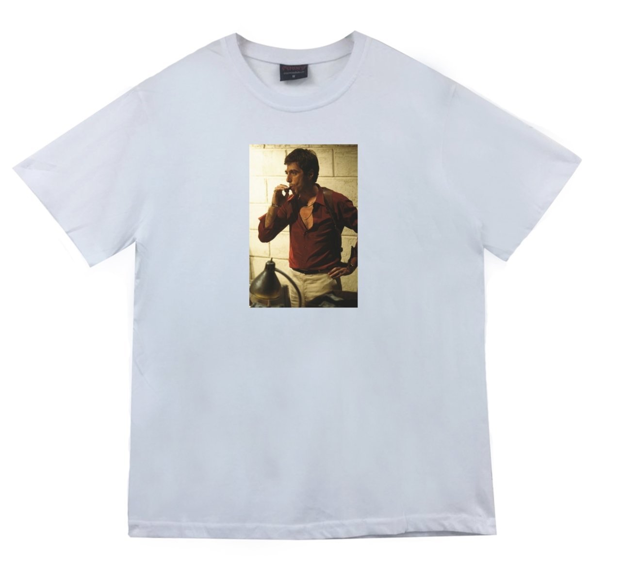 Scarface Tony Montana Tişört BEYAZ - XL