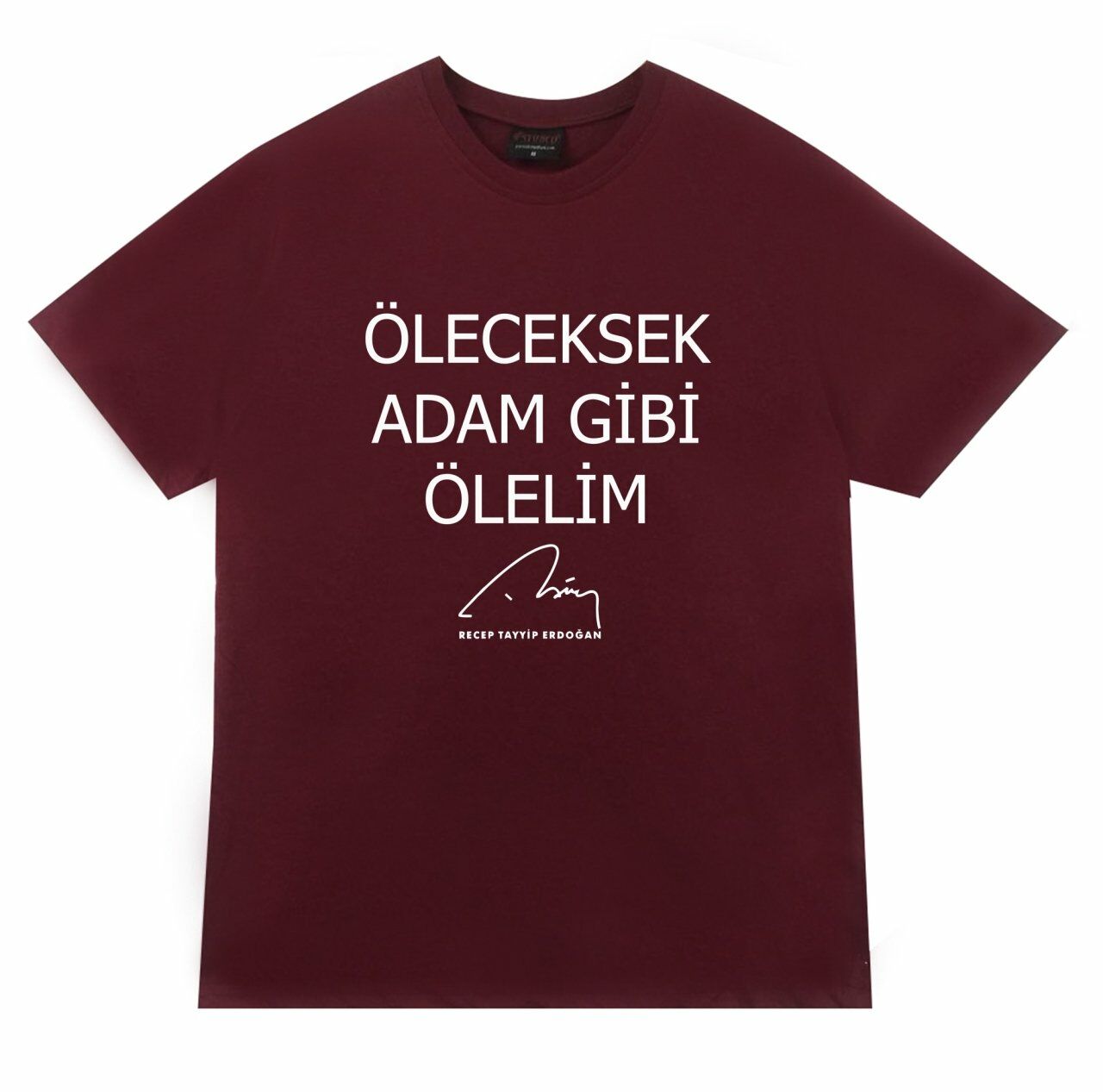 Recep Tayyip Erdoğan Baskılı T-shirt