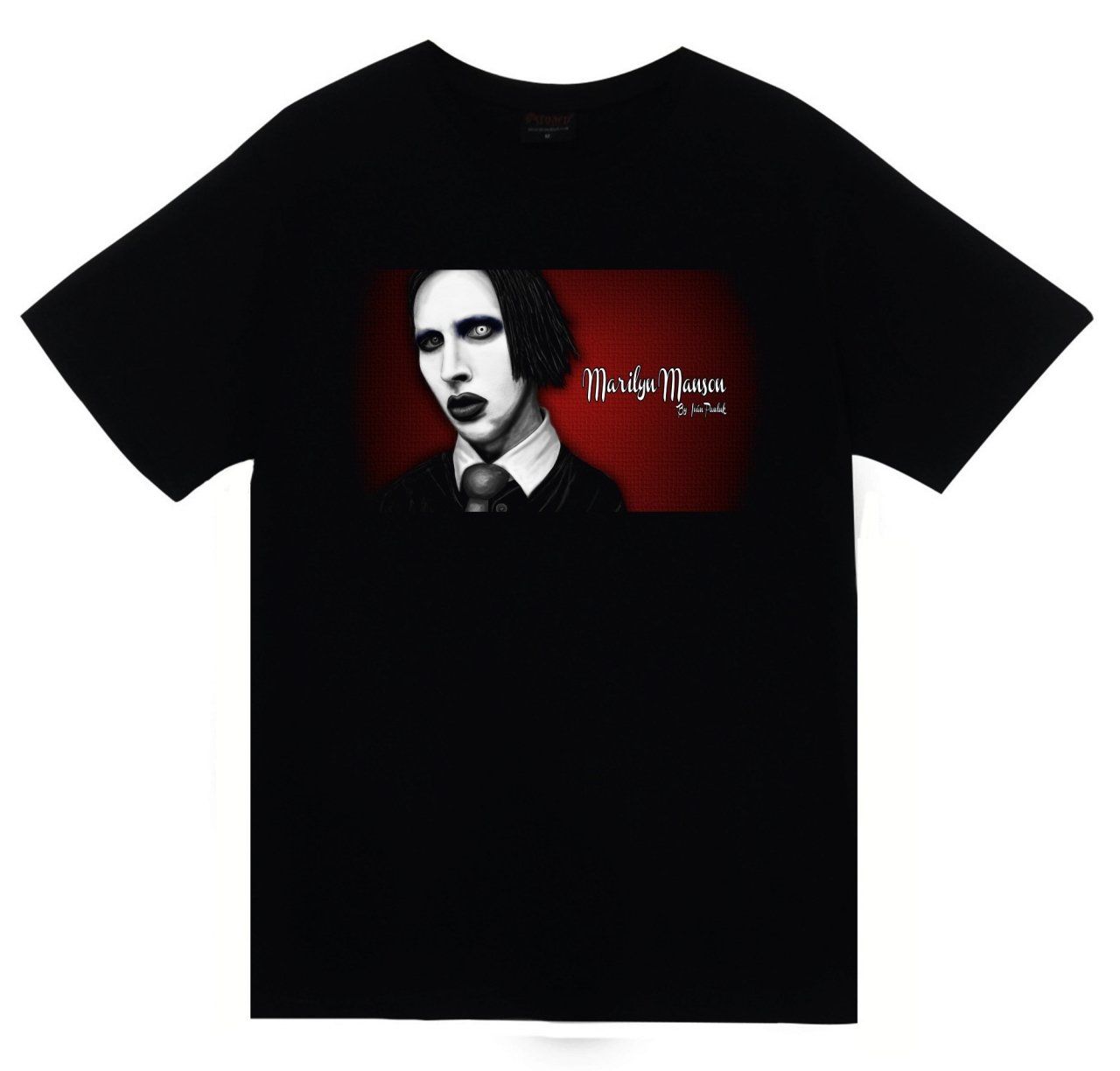 Marilyn Manson Baskılı T-shirt