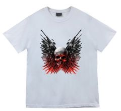 Kuru Kafa Baskılı T-shirt