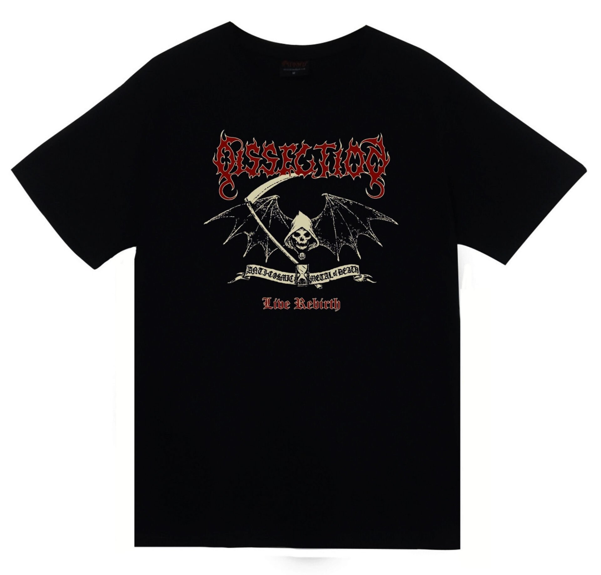 Dissection - Metal - Müzik - Baskılı Unisex %100 Pamuk Siyah T-shirt