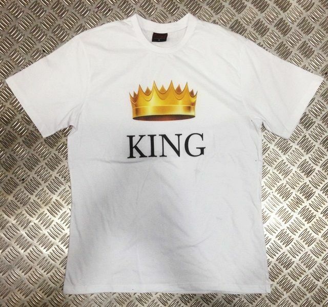 KING Baskılı T-shirt