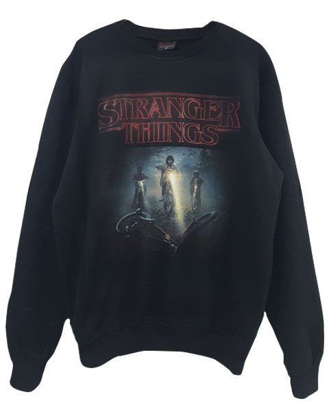 STRANGER THINGS Baskılı Sweatshirt