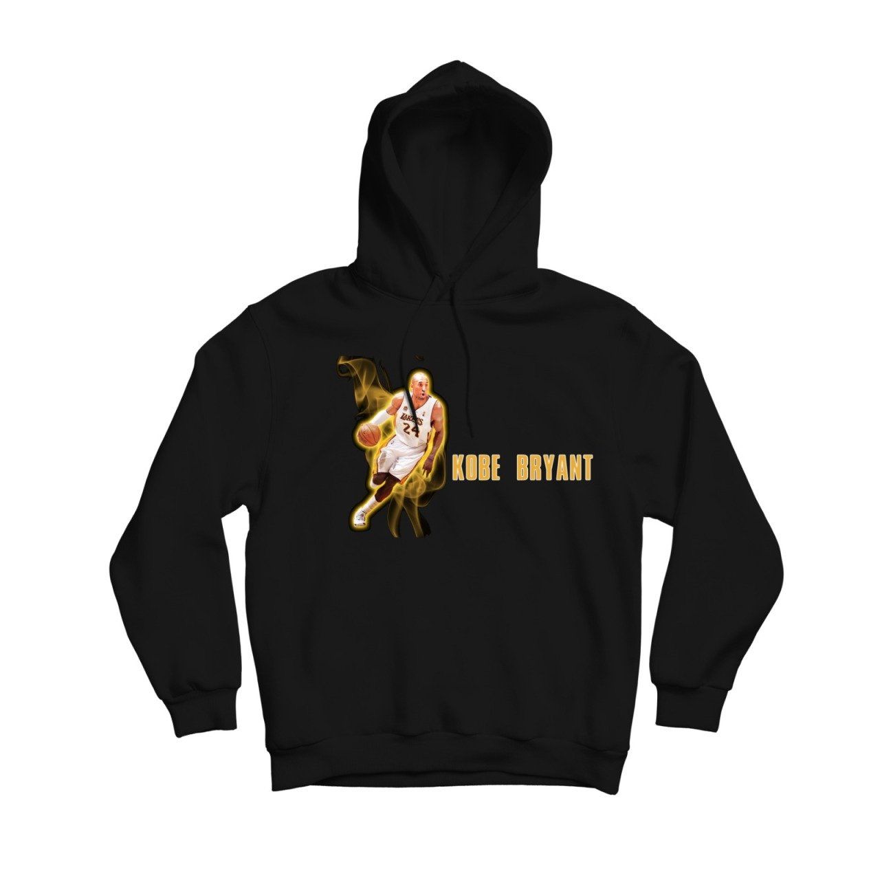 Kobe Bryant Baskılı Kapşonlu Sweatshirt
