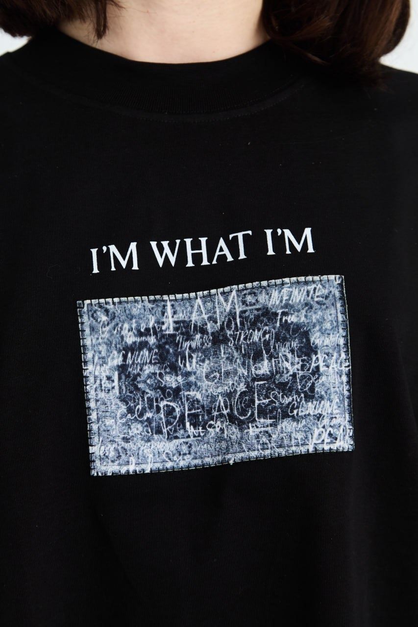 I'm What I'm Slow Down, All We Have Is Now Baskılı Unisex %100 Pamuk T-shirt