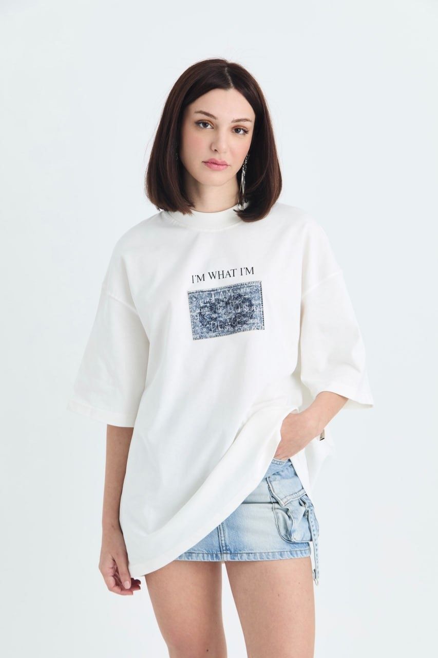 I'm What I'm Slow Down, All We Have Is Now Baskılı Unisex %100 Pamuk T-shirt