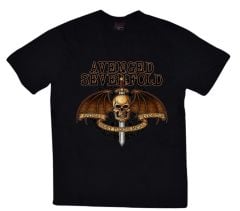 Avenged Sevenfold Baskılı T-shirt