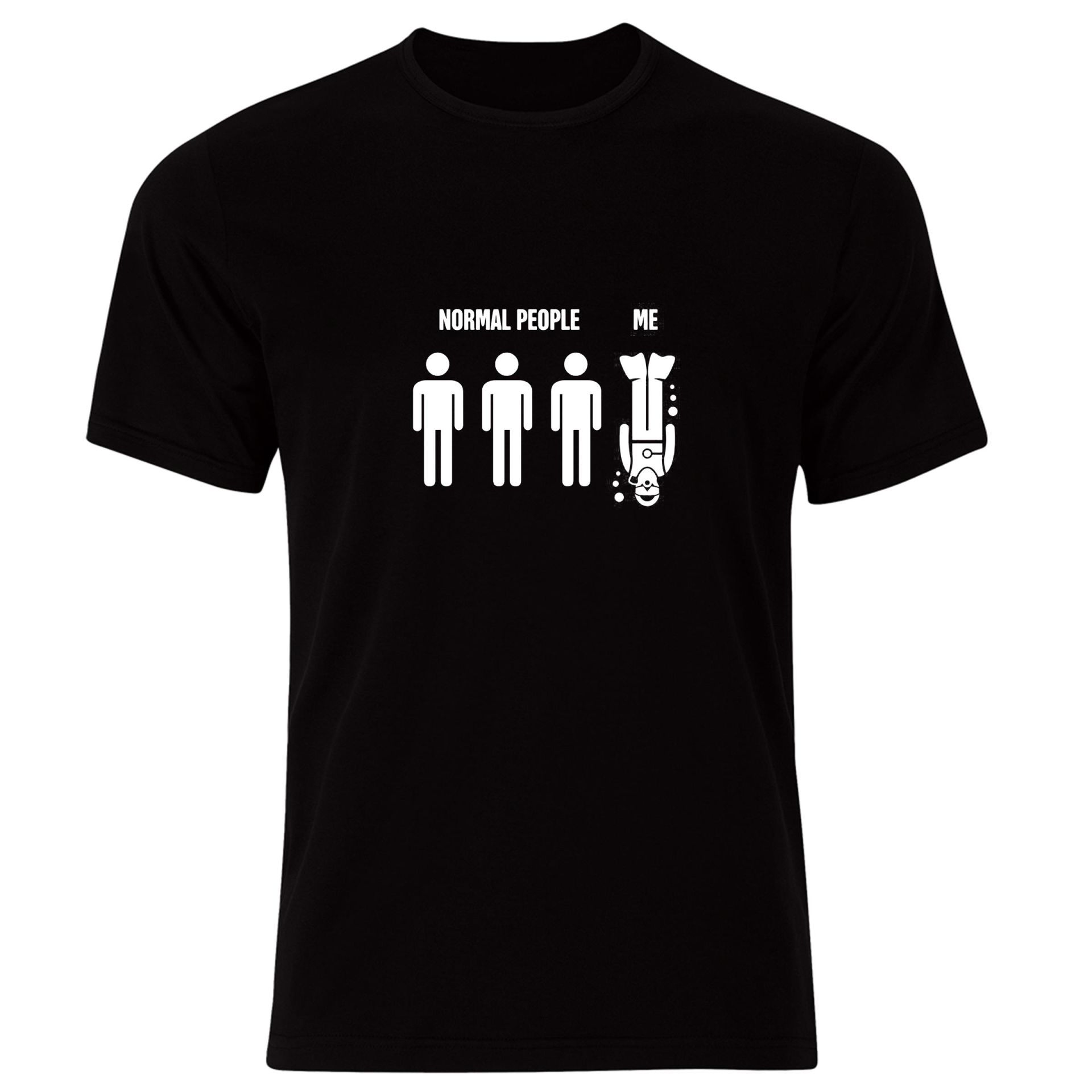 Yüzme Dalış Swimming Baskılı Tshirt