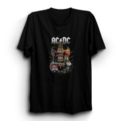 ACDC Baskılı Tshirt