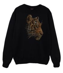 Kaplan Baskılı Sweatshirt