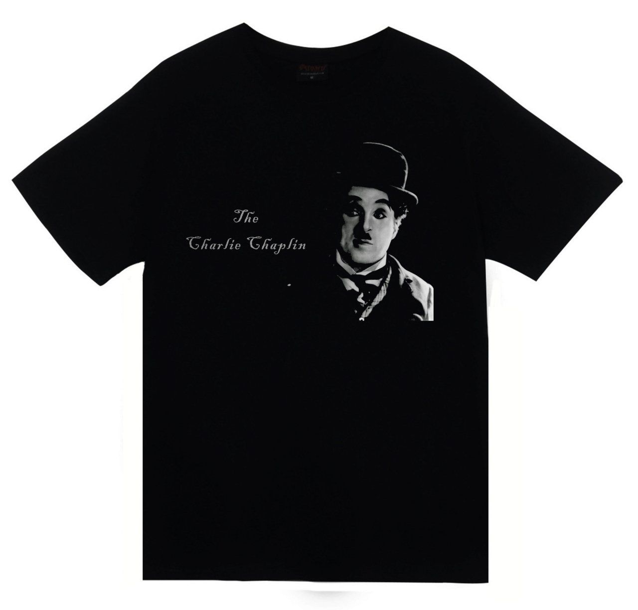 Charlie Chaplin Baskılı T-shirt