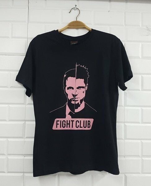 FIGHT CLUB Baskılı T-shirt