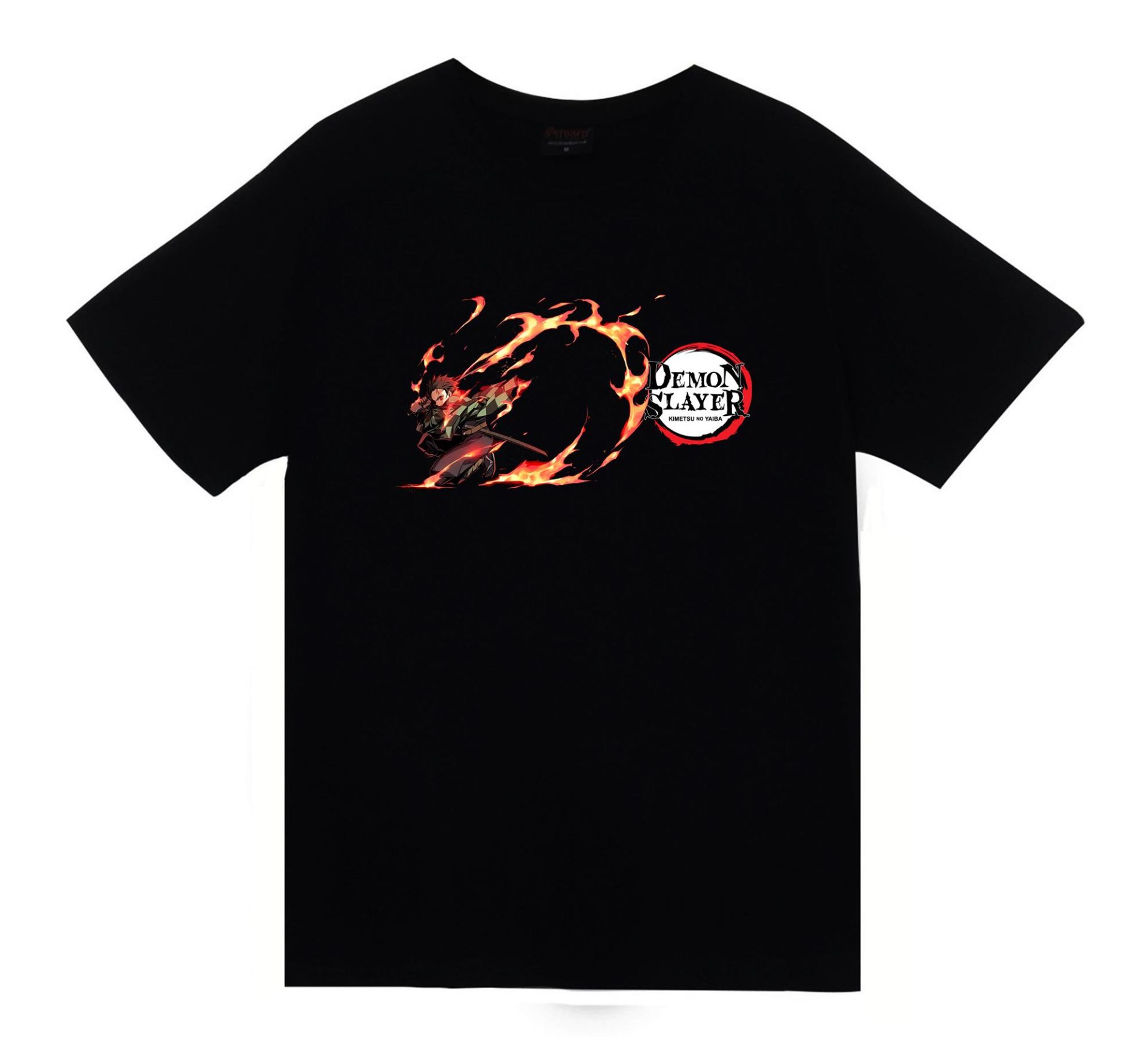 Damon Slayer Anime Baskılı Tshirt